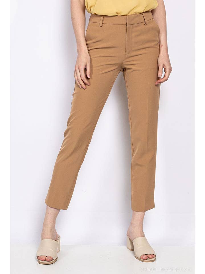 Attentif Paris - Wholesale Broek - Dames - Attentif Paris tijdloze high-waisted sigarettenbroek41