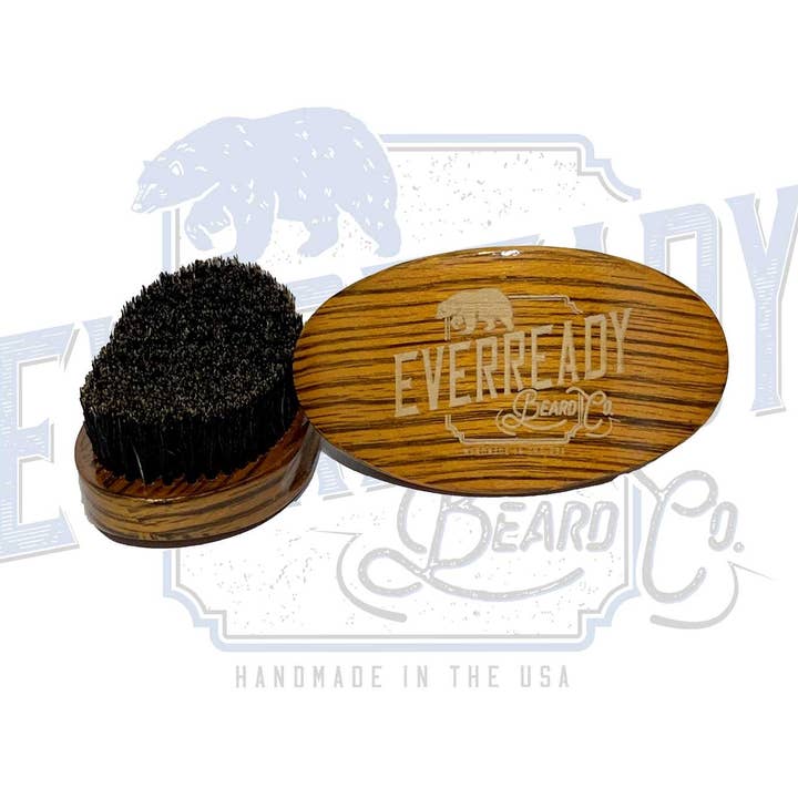 CEPILLO DE BARBA CON CERDAS DE JABALÍ para venta al por mayor de EverReady Beard Co