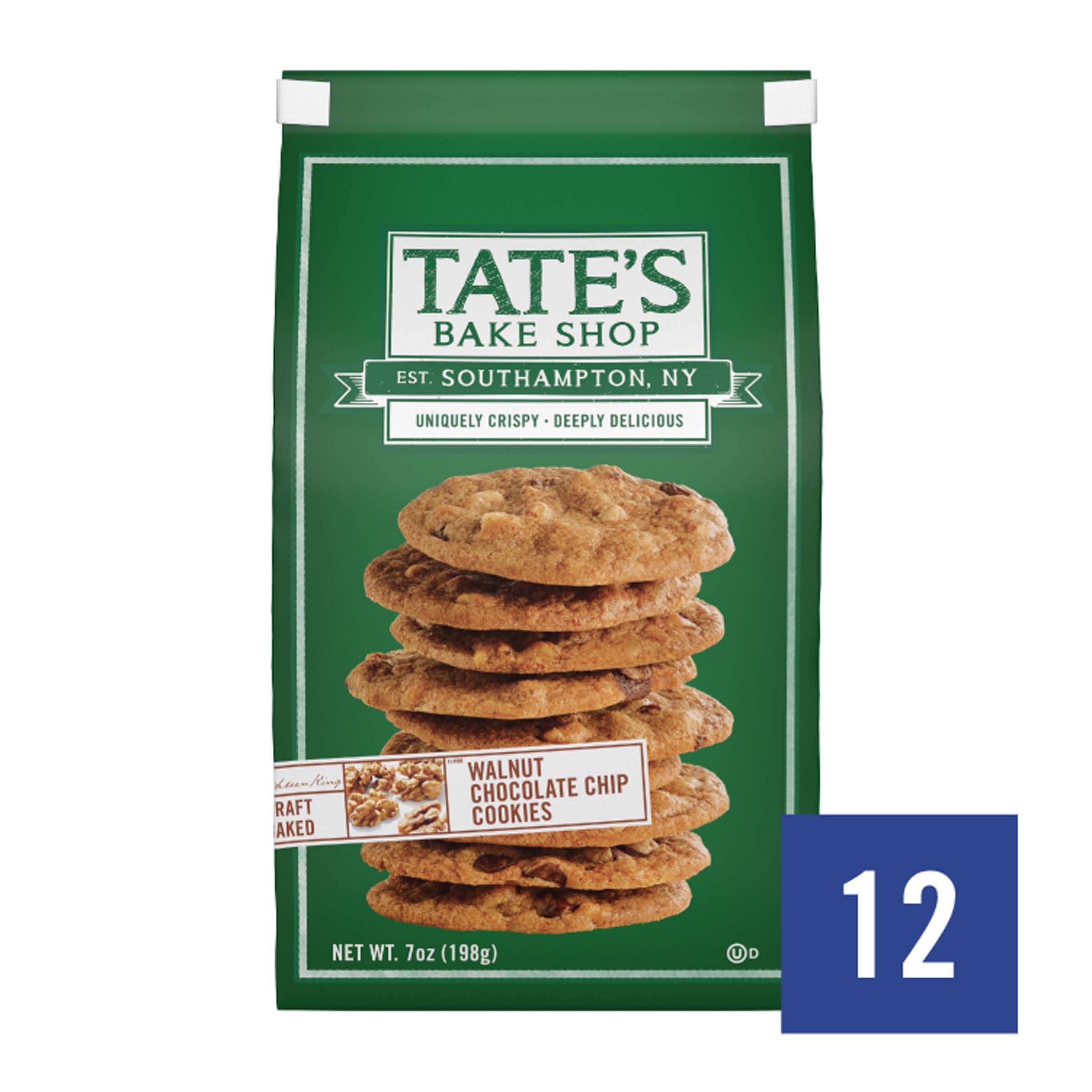 Tate's Bake Shop - Wholesale Cookie - Walnut Chocolate Chip Cookies | 7oz | 12 Count2