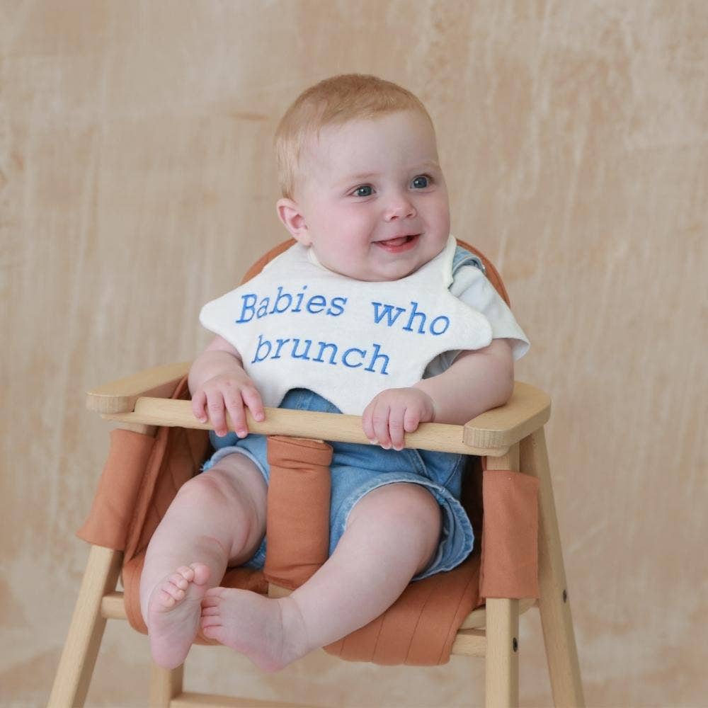 Dribble Days - Wholesale Bib - Baby - Blue Brunch Baby Bib1