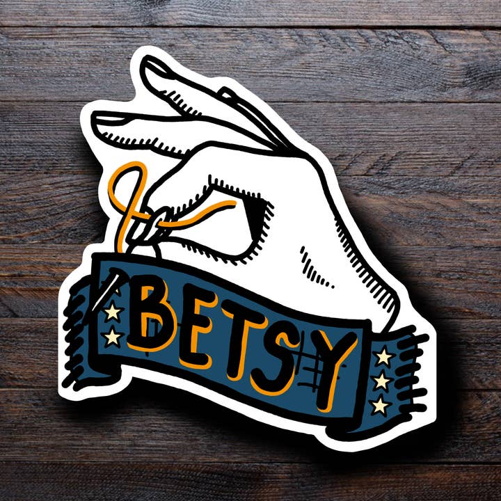 Betsy Ross Sticker | American Women's History and other Purchase Wholesale betsy ross. Free Returns & Net 60 Terms on Faire trending on Faire.