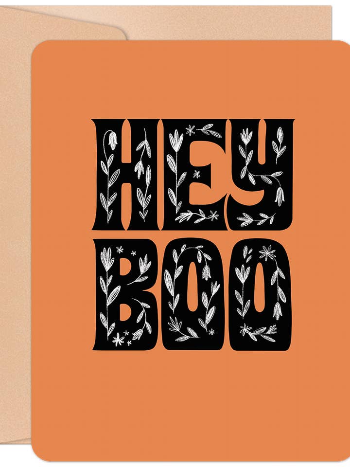 Hej Boo Halloween-kort for engroshandel hos Willow & Ivy Press