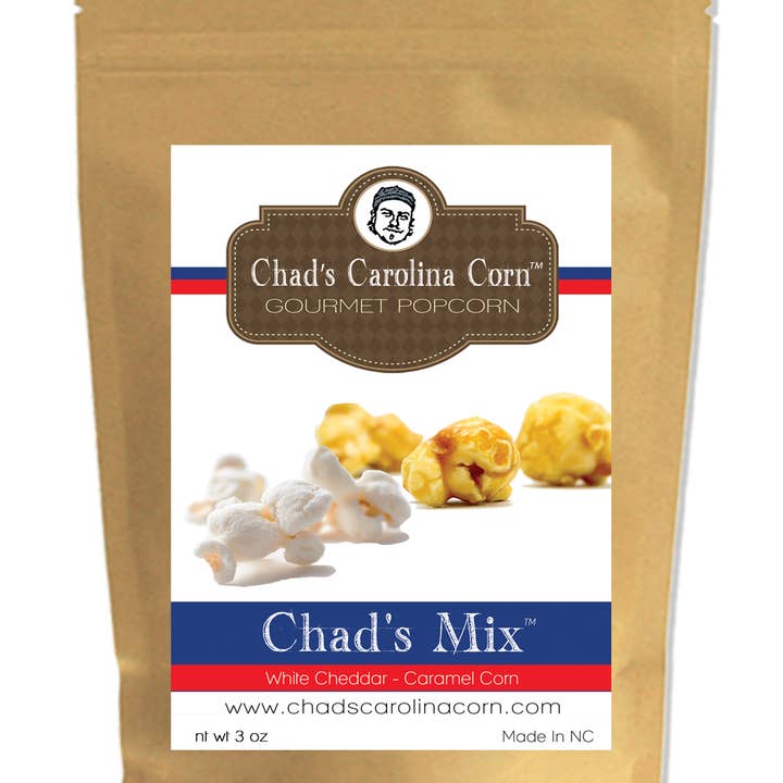 Chad's Carolina Corn - Wholesale Popcorn - Chad's Mix - 3 oz0
