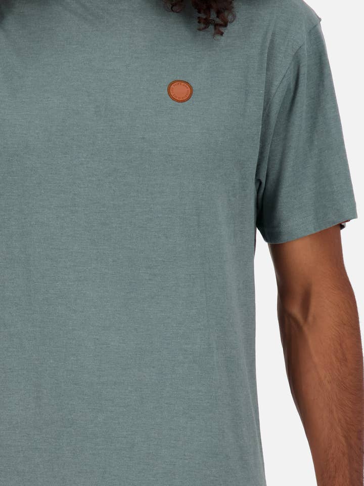 MaddoXak A Basic Sage Leaf Melange Men's T-shirt for wholesale by Alife & Kickin