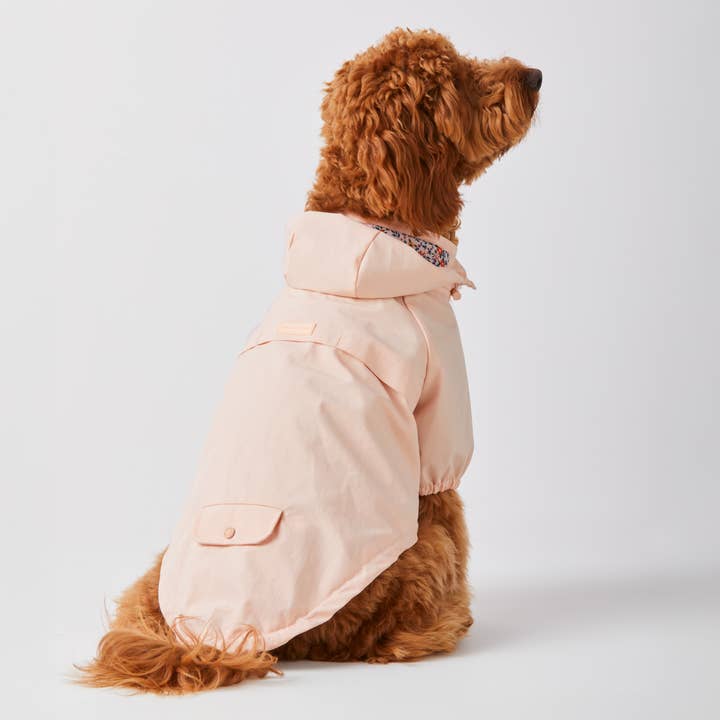 The Foggy Dog - Wholesale Pet Raincoat - Dog - Petal Pink Dog Raincoat5