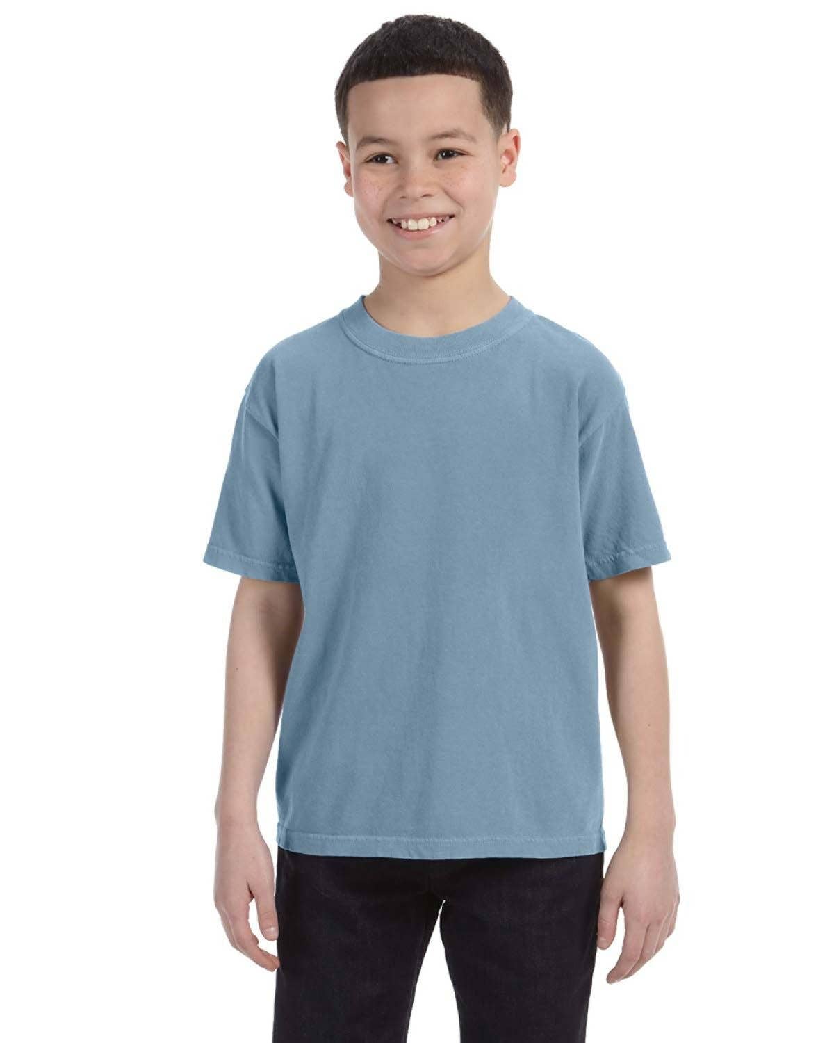 Total Apparel - Wholesale T-Shirt - Kids - Comfort Colors Garment-Dyed Youth Midweight T-Shirt | C901814