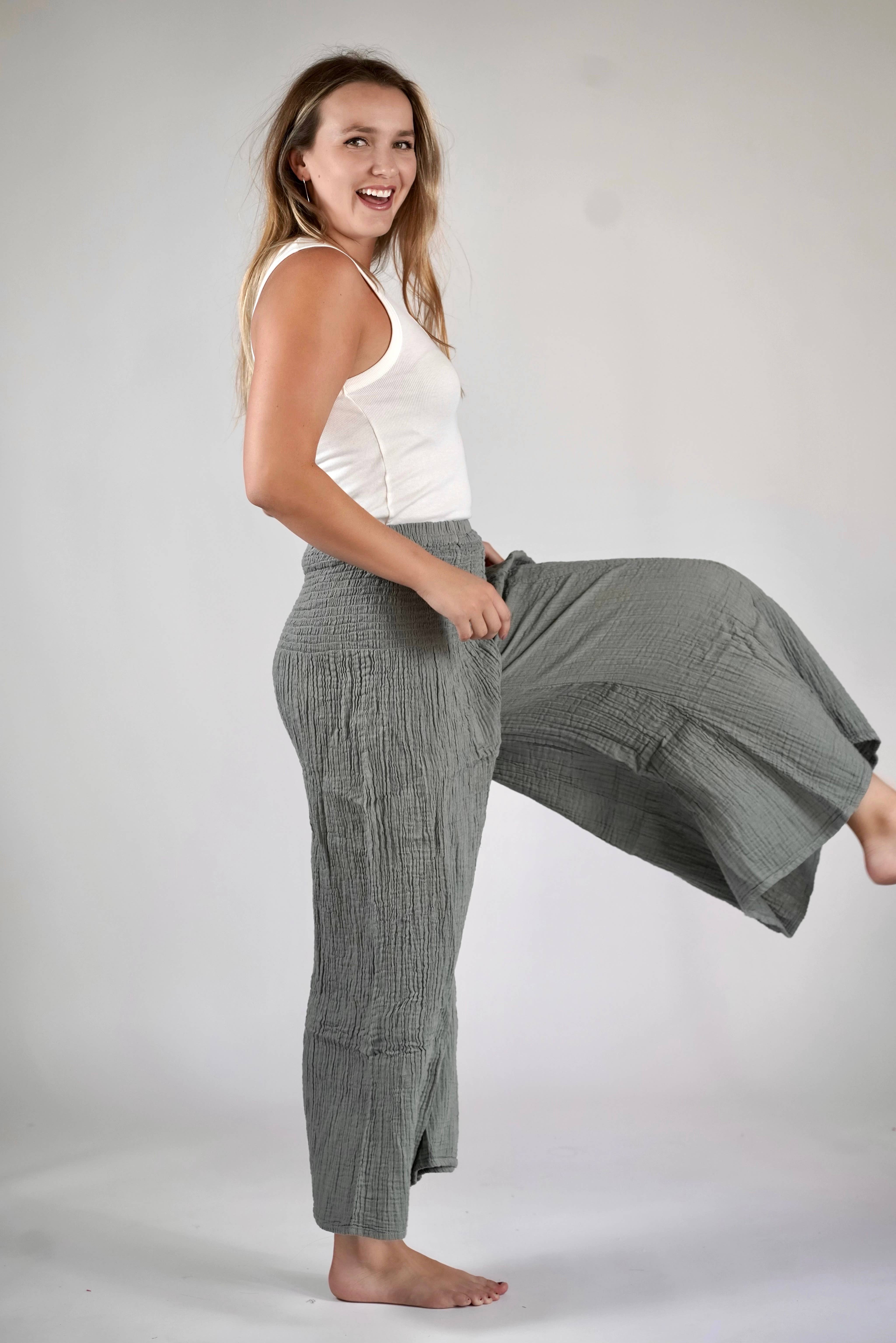 Dolma - Wholesale Pants - Women's - Arpa Double Cotton Gauze Pants (Multiple Colors Inside)9