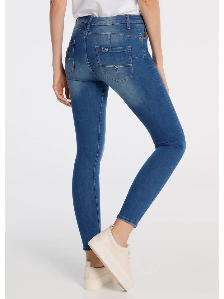 Blue LOIS JEANS Denim Push Up Skinny|Blue Inch Size for wholesale on Faire