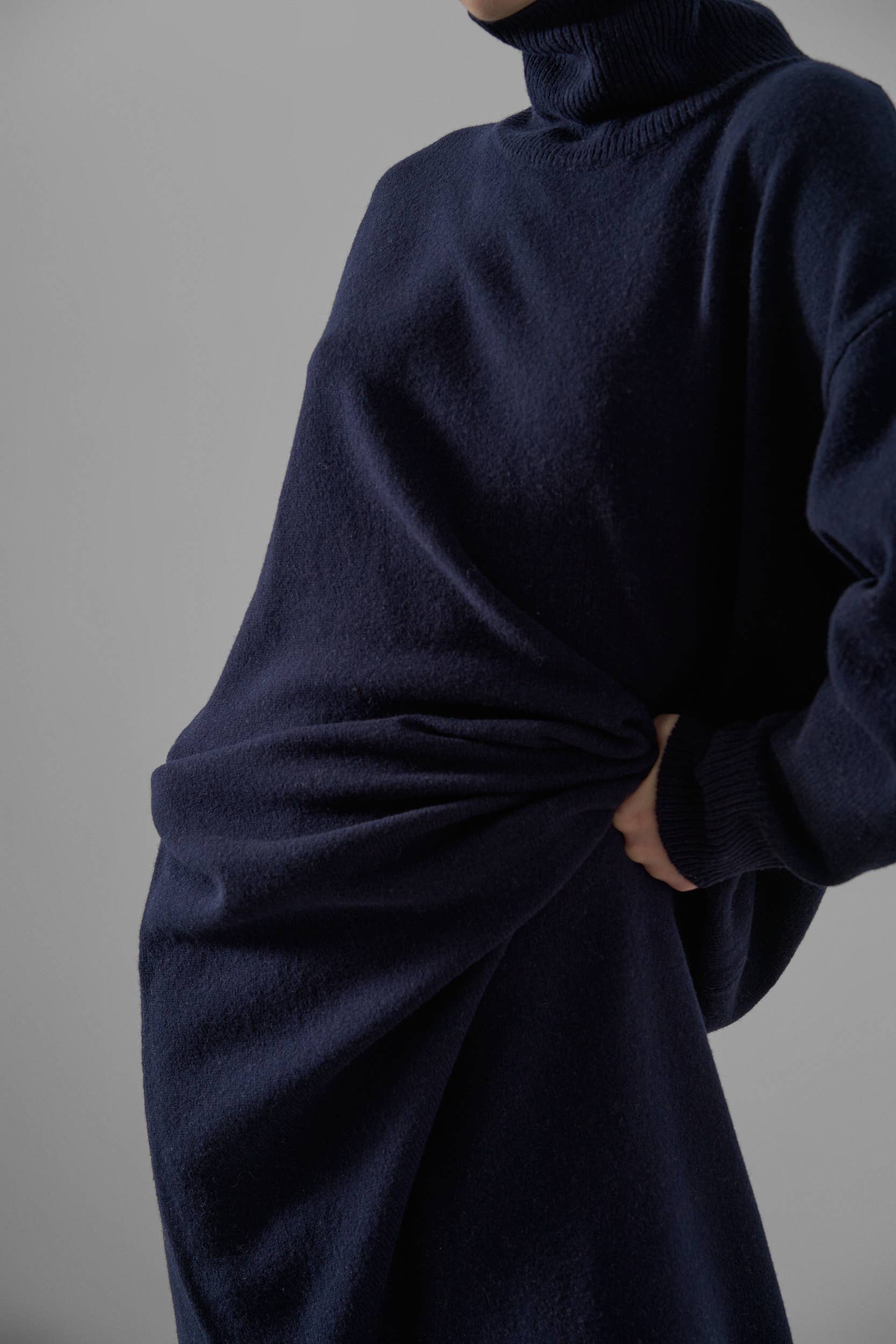 Leap Concept - Vente Robe – femme - Robe maxi en laine LUCIE4