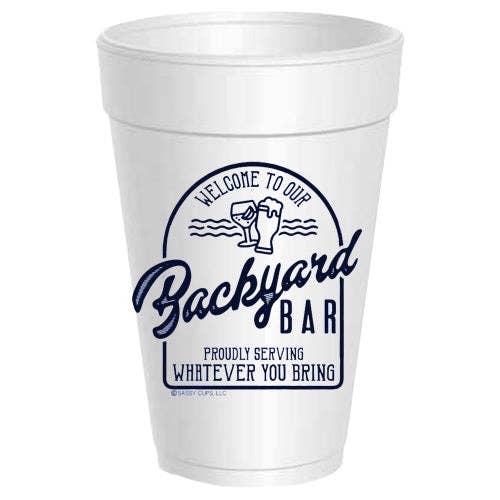 Backyard Bar - 10 pack for wholesale by Sassy Cups