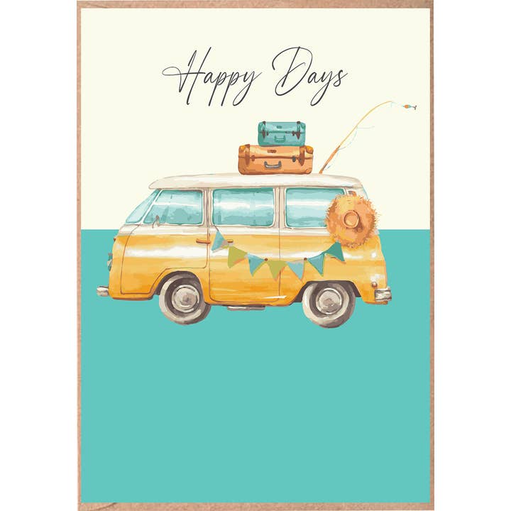 Mango - Happy Days - Camper for wholesale by Rush Design Ltd