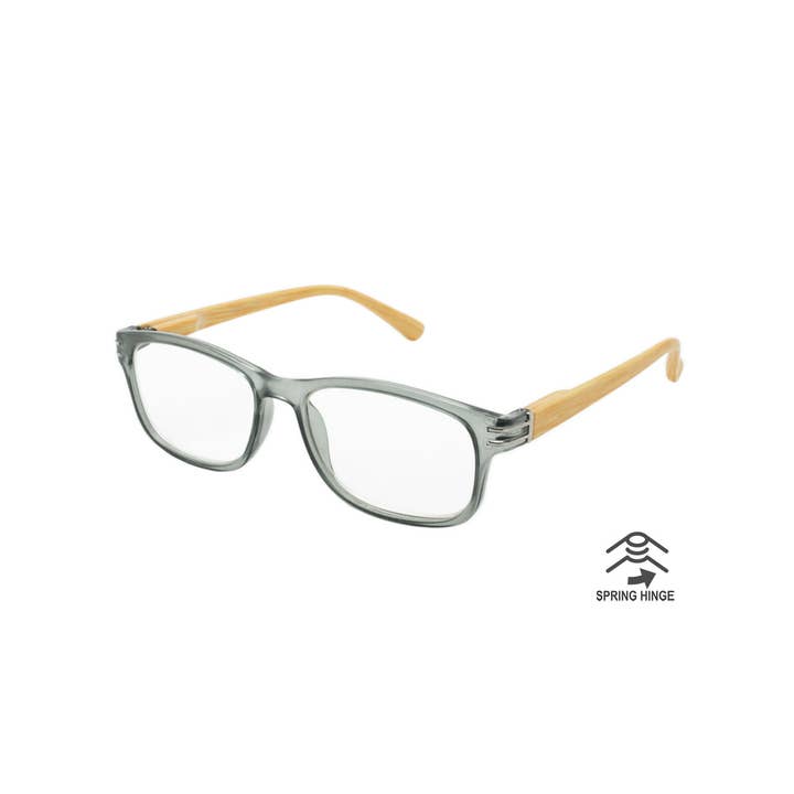 Shark Eyes, Inc - Wholesale Eyeglasses - Unisex - Reading Glasses Mens Womens Unisex 24 PC Counter Wood Tone8