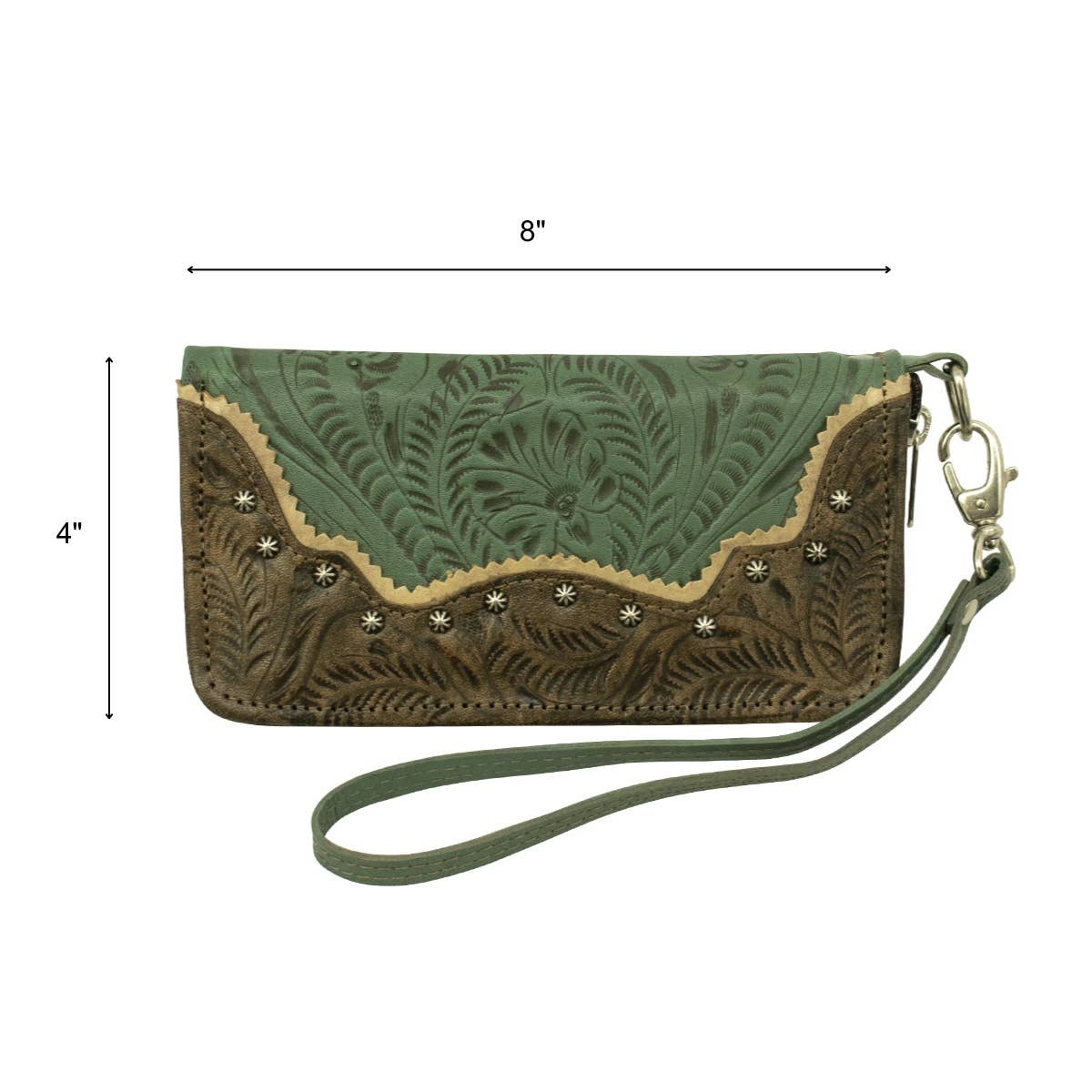 American West - Vendita all'ingrosso Portafogli - Donna - Portafoglio Zip Around Saddle Ridge18