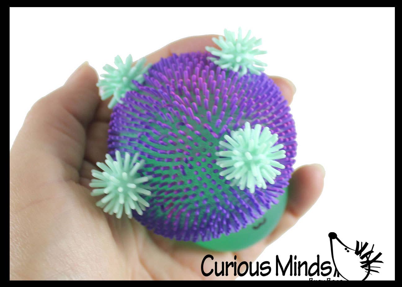 Curious Minds Toys - Wholesale Fidget Toy - Kids - 1 Mushroom Sugar Puffer Ball - Thick Glue/Gel Syrup Molasses7