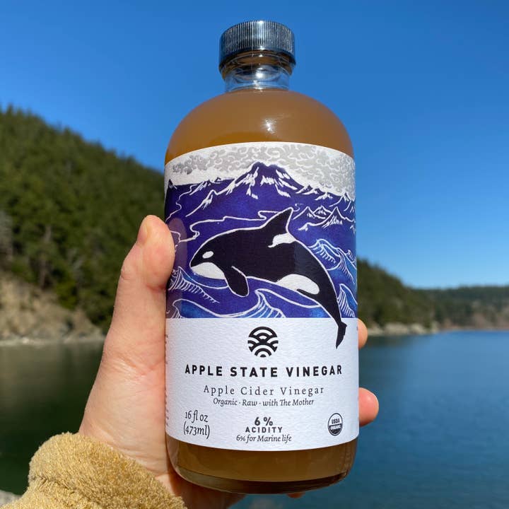 Apple State Vinegar - Wholesale Vinegar - Organic Raw Apple State Vinegar (6% acidity)1