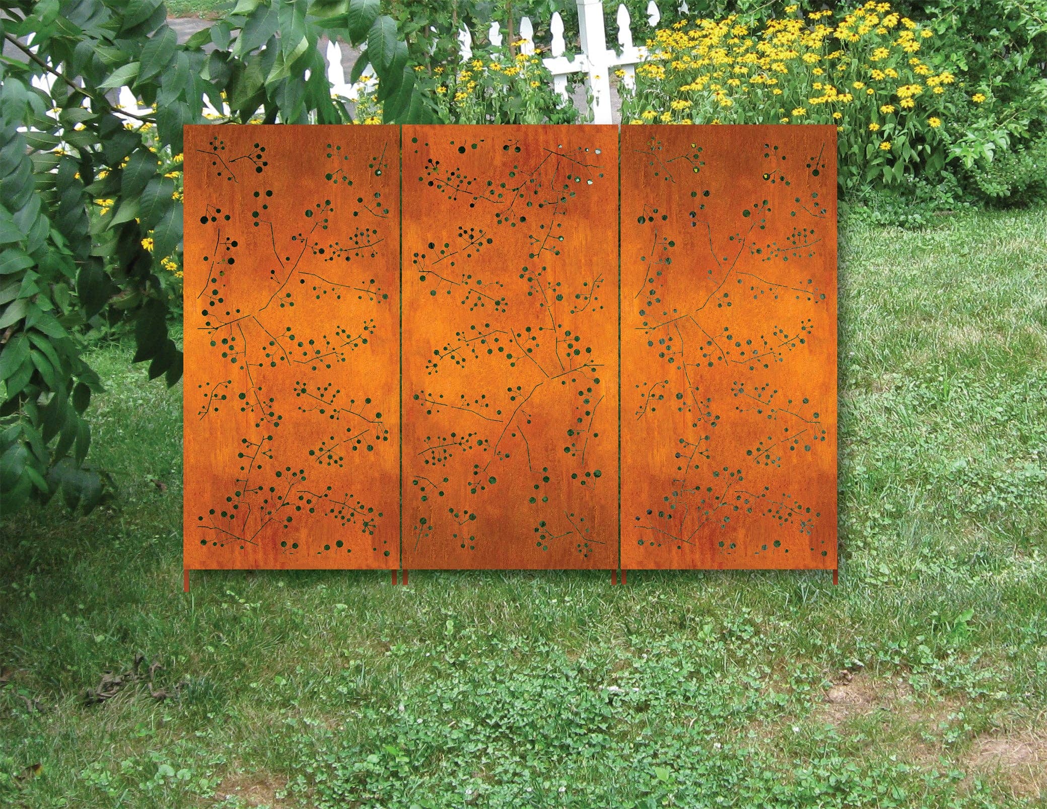 Rustica Ornamentals - Wholesale Outdoor Ornament/Decor - Metal Privacy Screens / Metal Wall Hanging4