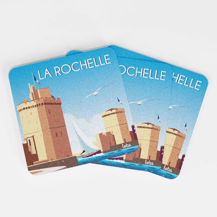 La Rochelle bordskåner - De Tre Tårne x6 for engroshandel hos Lotza