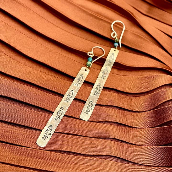 Orecchini Feeesh per la vendita all'ingrosso da parte di Fluff Hardware