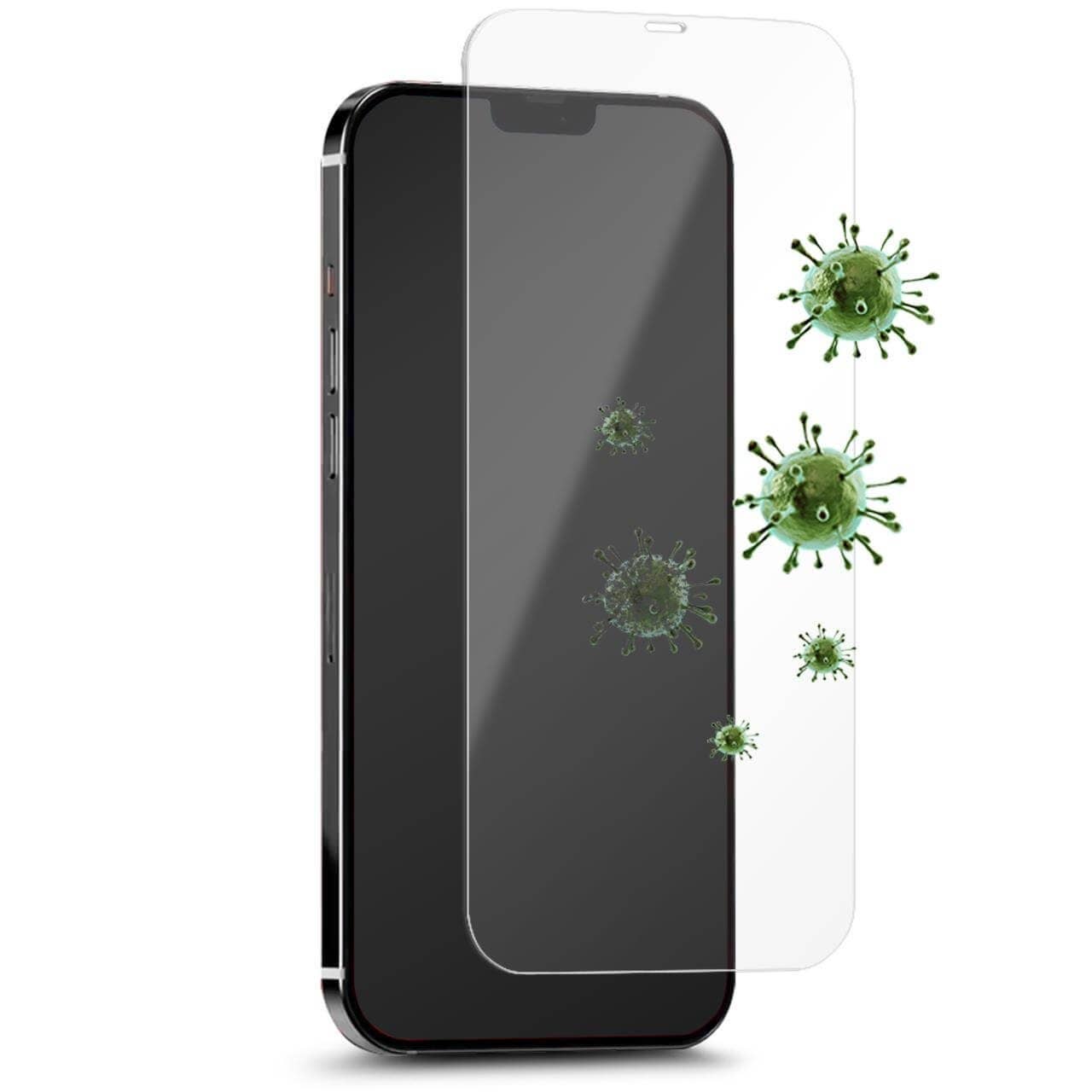 PURO - Wholesale Phone & Laptop Stickers - Antimicrobial Tempered Glass Film For Iphone 13/140