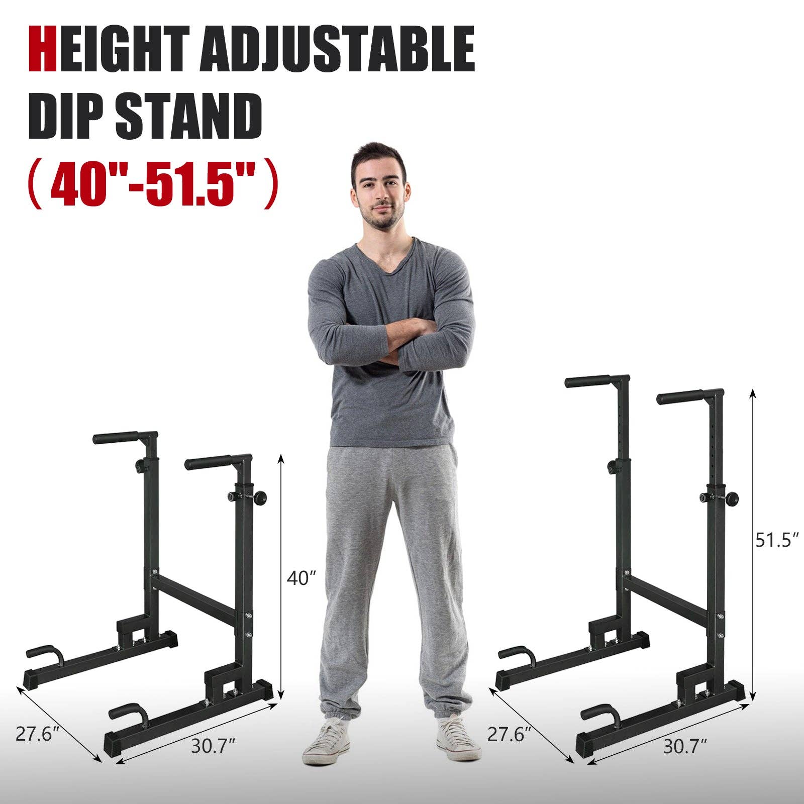 39F Inc. - Wholesale Fitness Equipment - Portable Pull-Up & Push-Up Home Fitness Equipment – Black1
