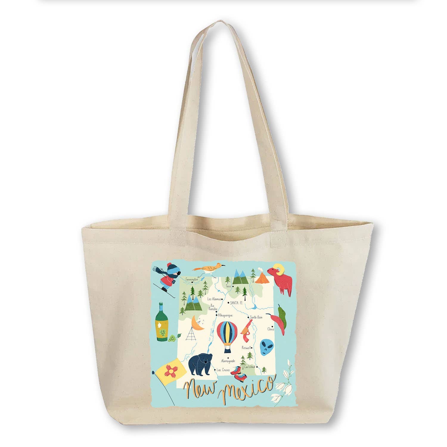 Works of Heart - Wholesale Tote Bag - Unisex - Home State Home: Canvas Totebag30
