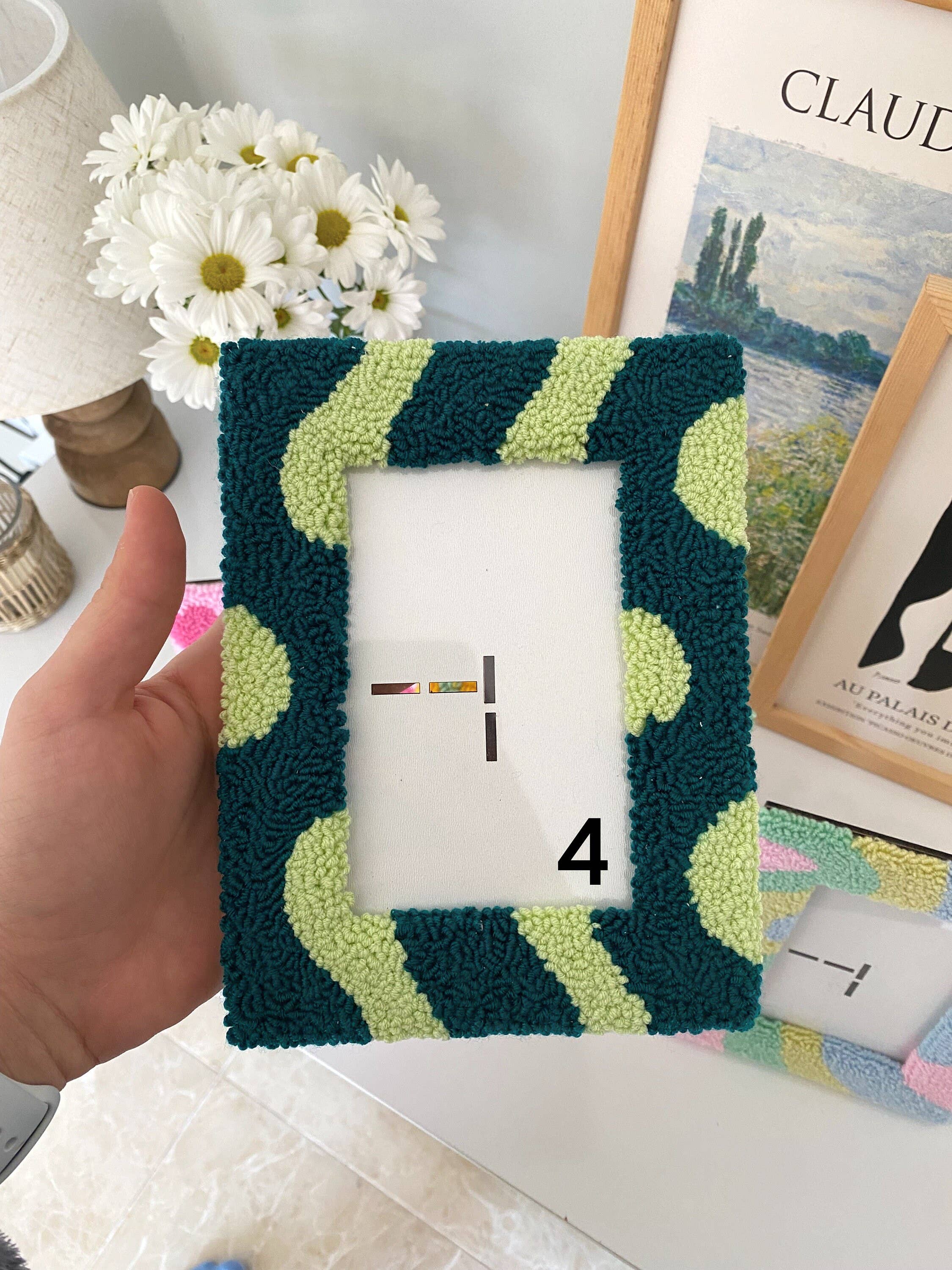 Mudita Rug Studio - Wholesale Picture Frame - Handmade Punch Needle Picture Frames, Picture frame3