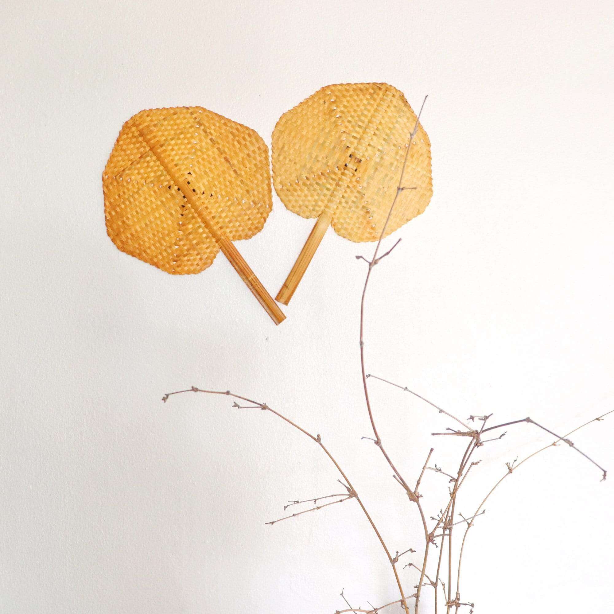 Thaihomeshop - Vente Éventail - RIN RA NA - Éventail de mariage en bambou3