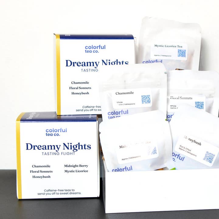 Assortiment de dégustation « Nuits de rêve » pour la vente par World Spice