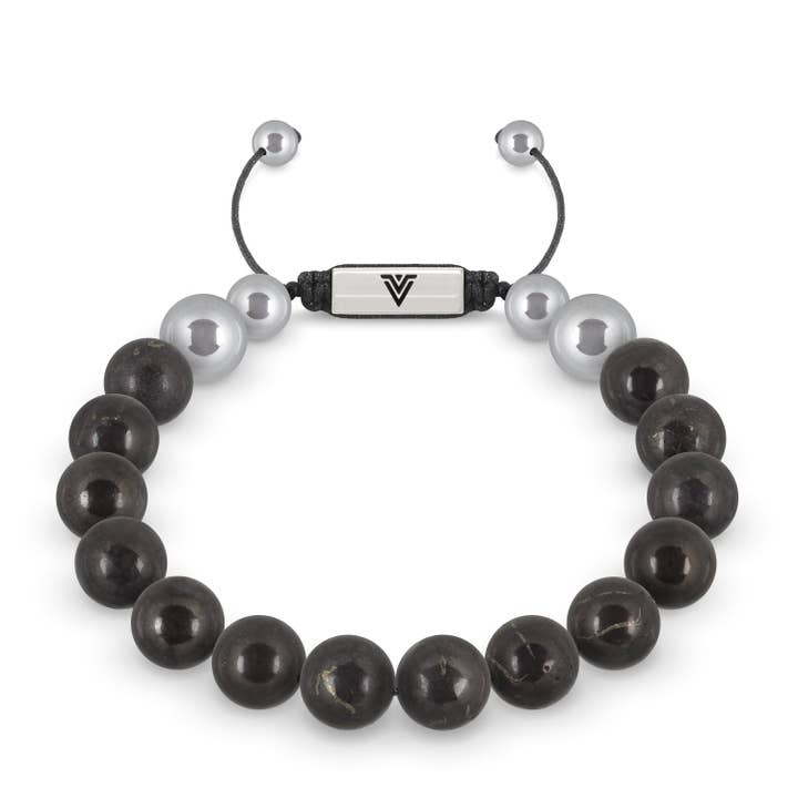 Shungite Shamballa Bracelet for wholesale by VOLTLIN