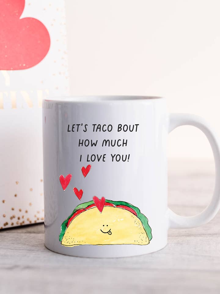Caneca Taco Bout por atacado de Krafty Inc