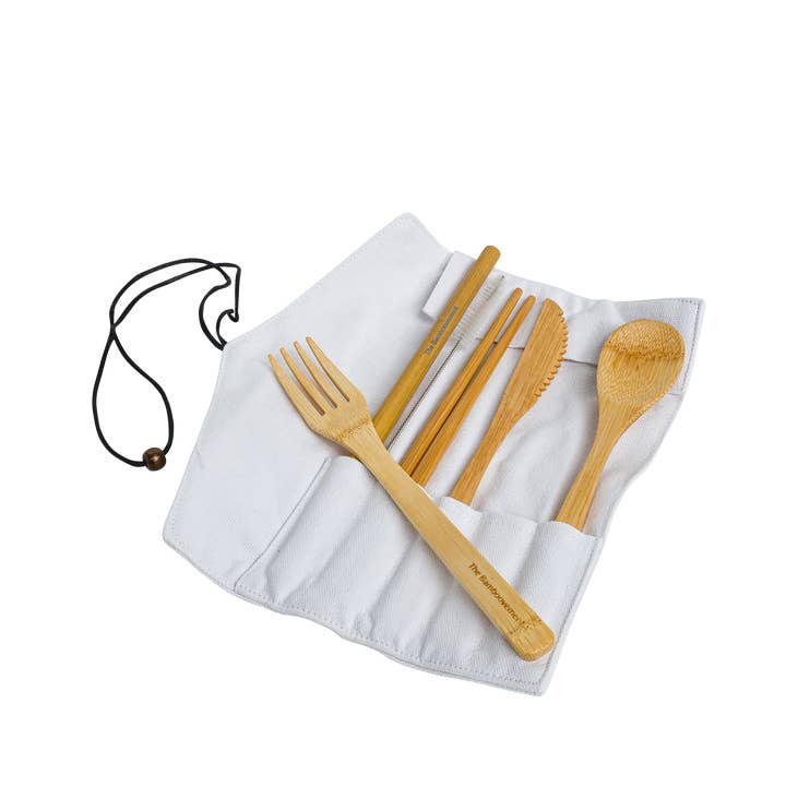 Reusable Bamboo Cutlery Set and other Purchase Wholesale reusable utensils. Free Returns & Net 60 Terms on Faire trending on Faire.
