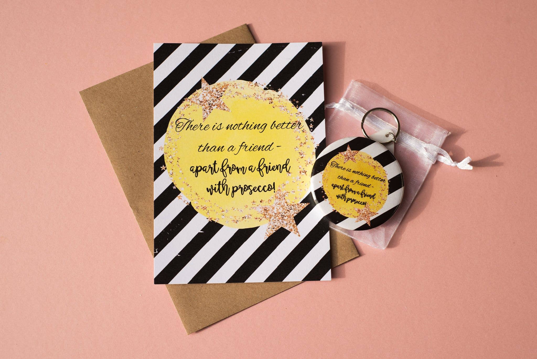 Dios Designs – wholesale Postcard – A6 Postcard Print - Yellow Star Alcohol14