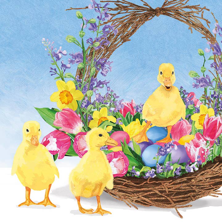 Les Canettes Napkin 33X33 for wholesale by ppd Paperproducts Design GmbH