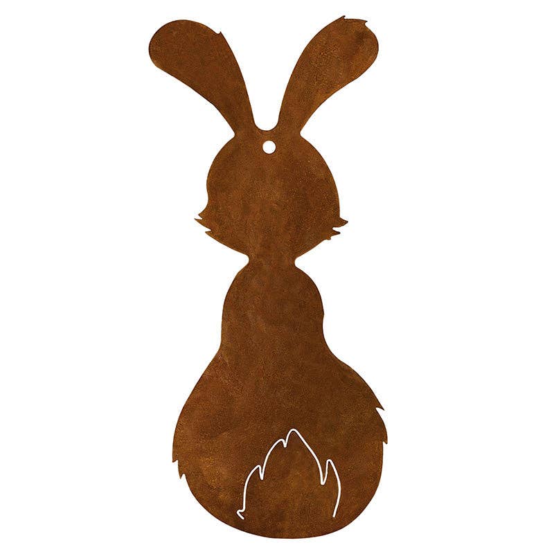 Rostikal - Wholesale Outdoor Ornament/Decor - Rust decoration Easter bunny “Berti” | Easter decoration bunny for the garden0