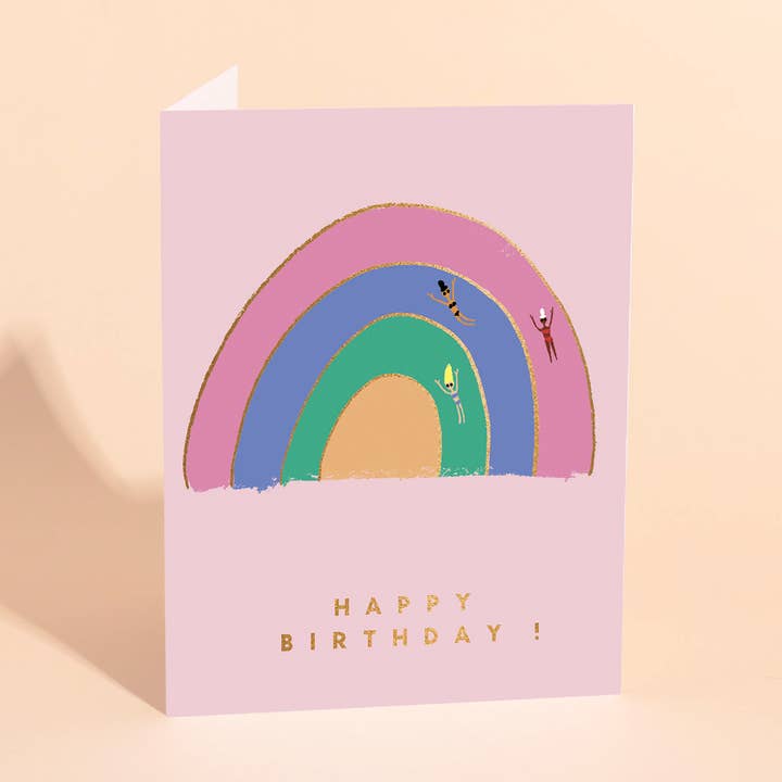 Carolyn Suzuki - Wholesale Birthday Card - RAINBOW PALS - Birthday Card -DSC0