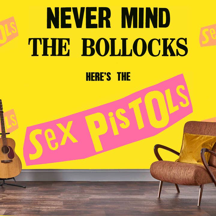 Mural de los Sex Pistols Rock Roll - Never Mind The Bollocks para venta al por mayor de ROCK INDUSTRIES EUROPE LIMITED