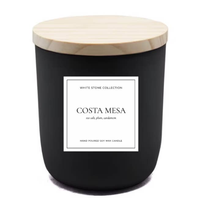 White Stone Collection - Vendita all'ingrosso Candela in vasetto - Costa Mesa - Candela in Vaso Riempita1