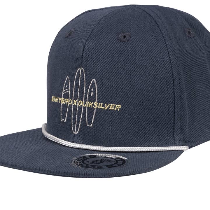 Kids Hat Quik x BinkyBro Navy for wholesale by BinkyBro