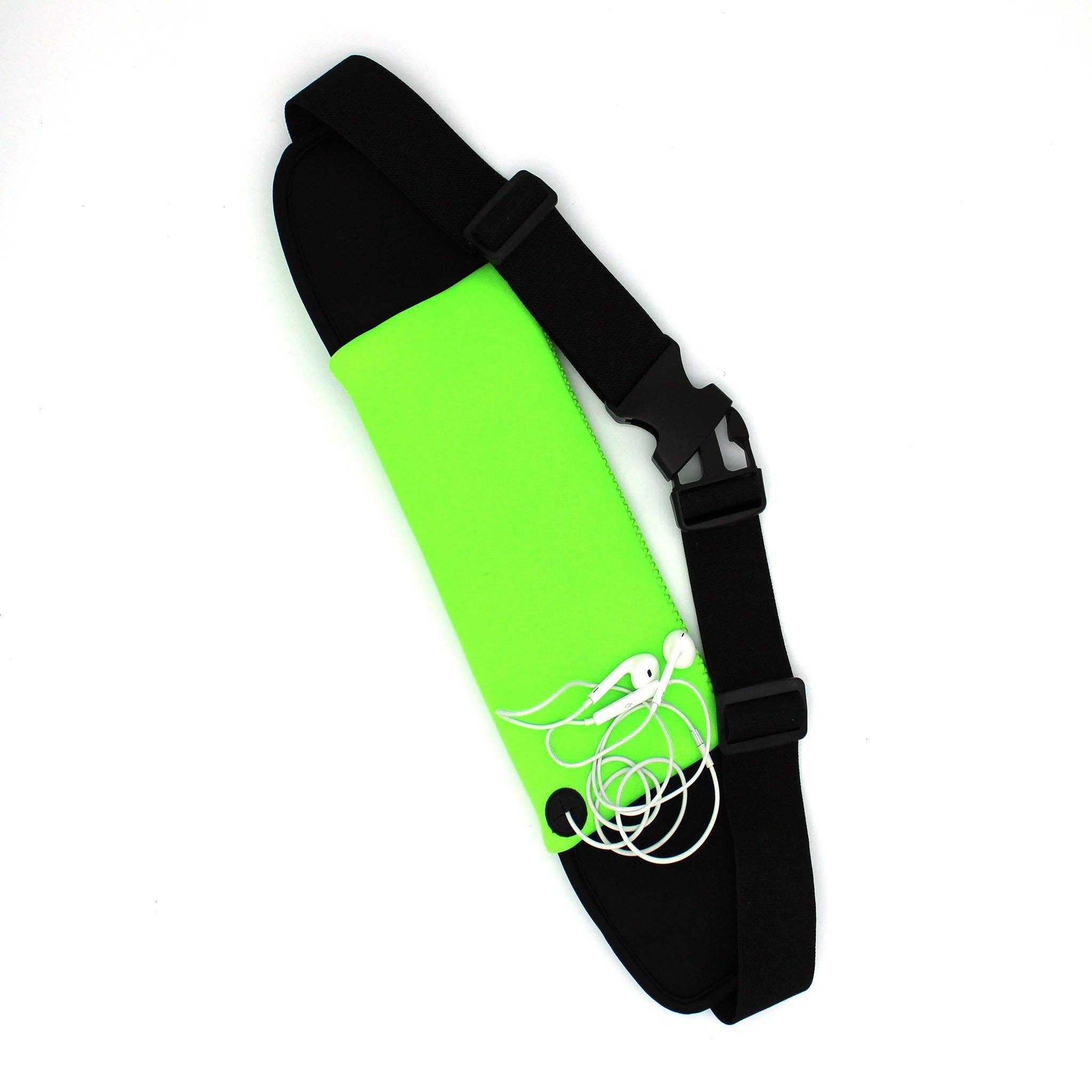 Go Emu - Lifestyle Accessories – wholesale Belt bag – Unisex – Neoprene Money/Running Belt - Racing Green10