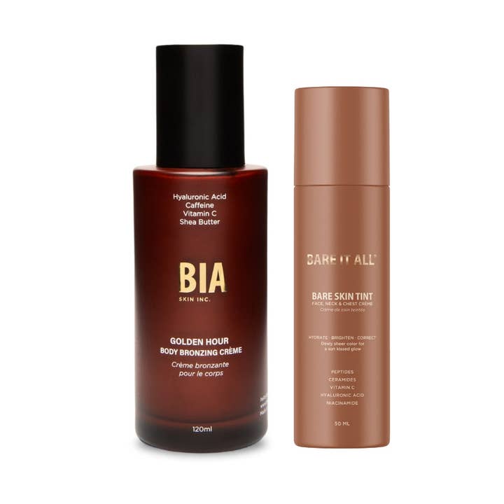 BIA BARE IT ALL - Wholesale Bronzer - Glow & Go Kit- Golden Hour Bronzer + Bare Skin Tint0