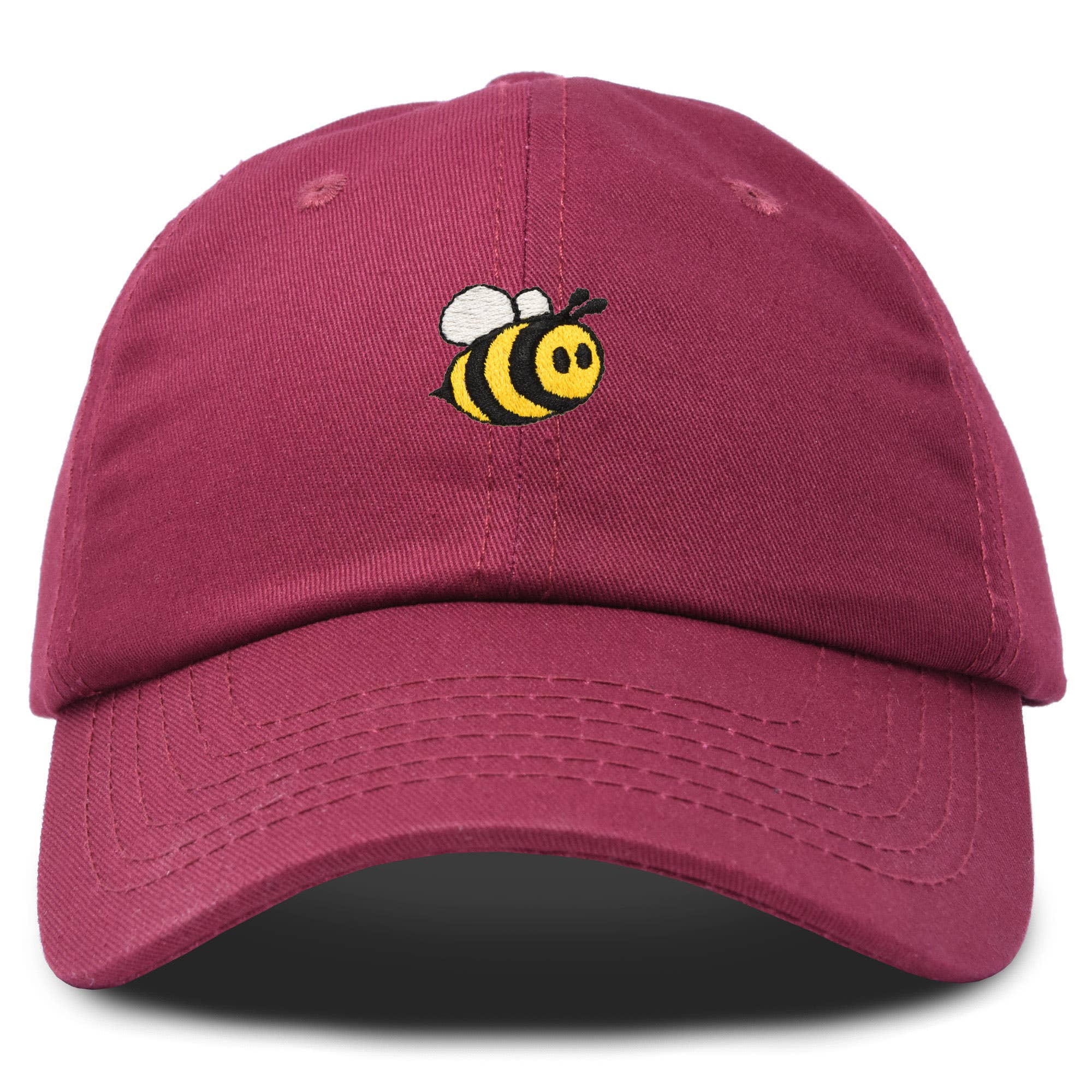 Dalix - Wholesale Baseball Cap - Unisex - DALIX Bumble Bee Baseball Cap Dad Hat Embroider Womens Girls48