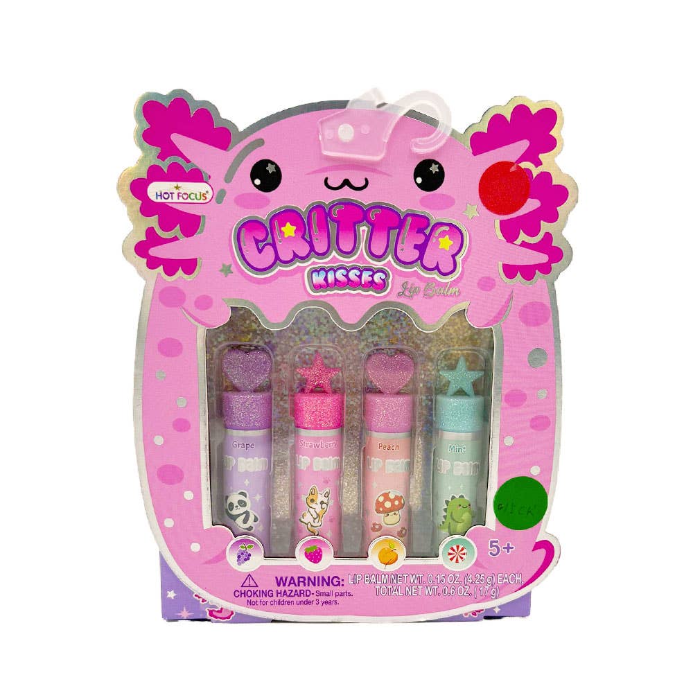 AJ Aguiar - Wholesale Lip Balm Set - Critter Set Shiny Lipstick2