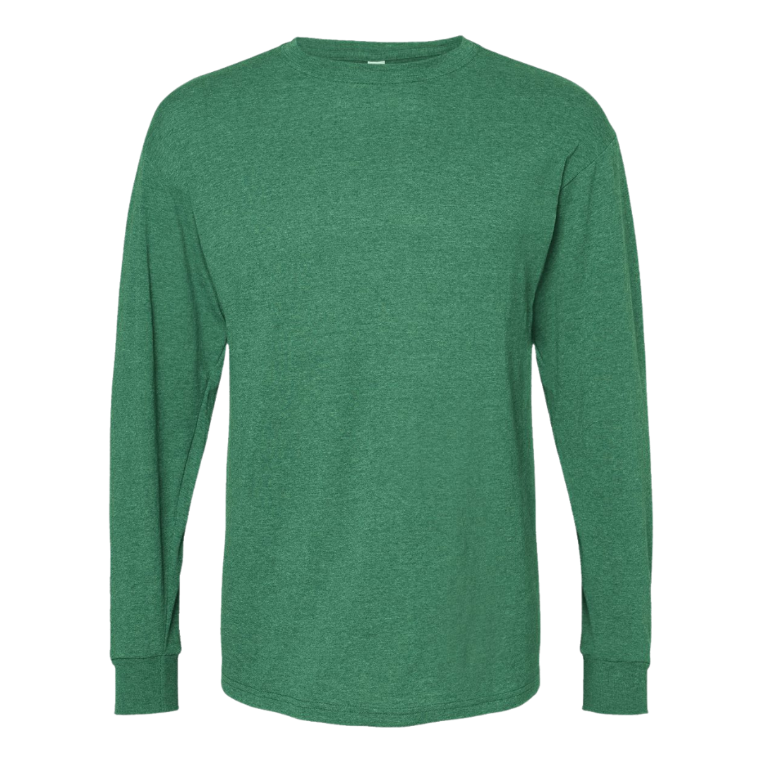 MYES BULK APPAREL - Wholesale T-Shirt - Men's - Unisex Long Sleeve Soft Touch T-Shirt | Cotton Blend6