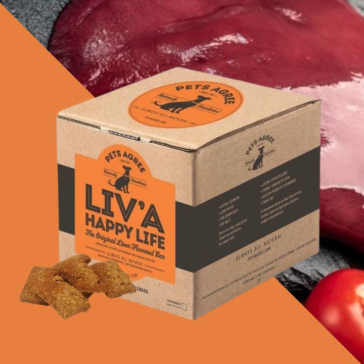 Pork Liver Teeth Cleaning Regular Dog Biscuits: Crunchy 2lb for wholesale by The Granville Island Pet Treatery (USA)