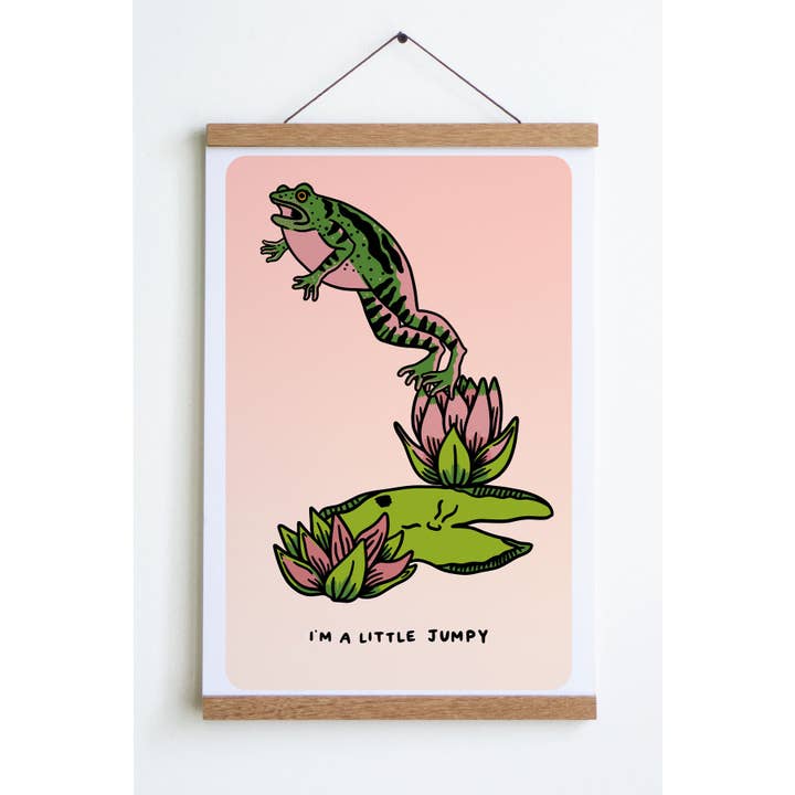 Stay Home Club - Wholesale Art Print - Jumpy Print1