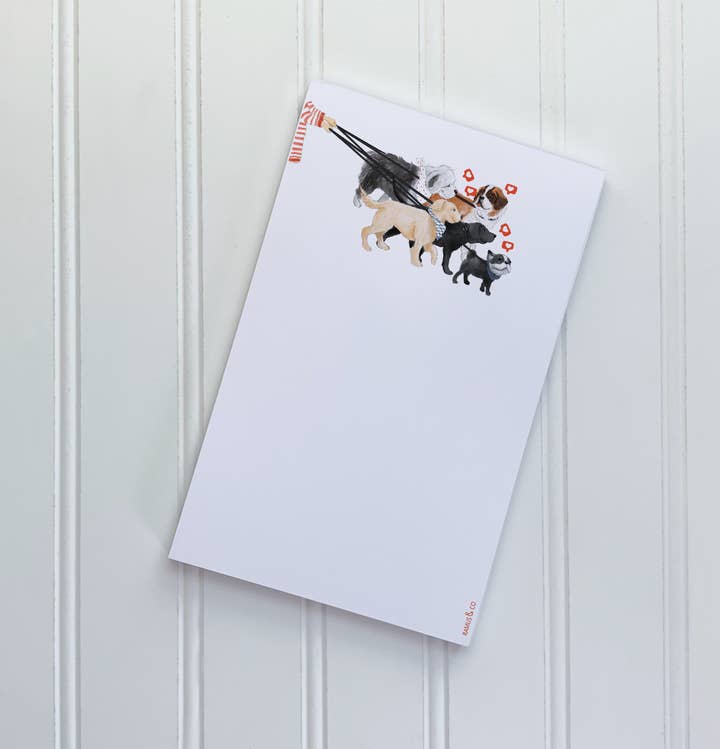 Ramus & Co. - Wholesale Notepad - Dogs Love Notepad0
