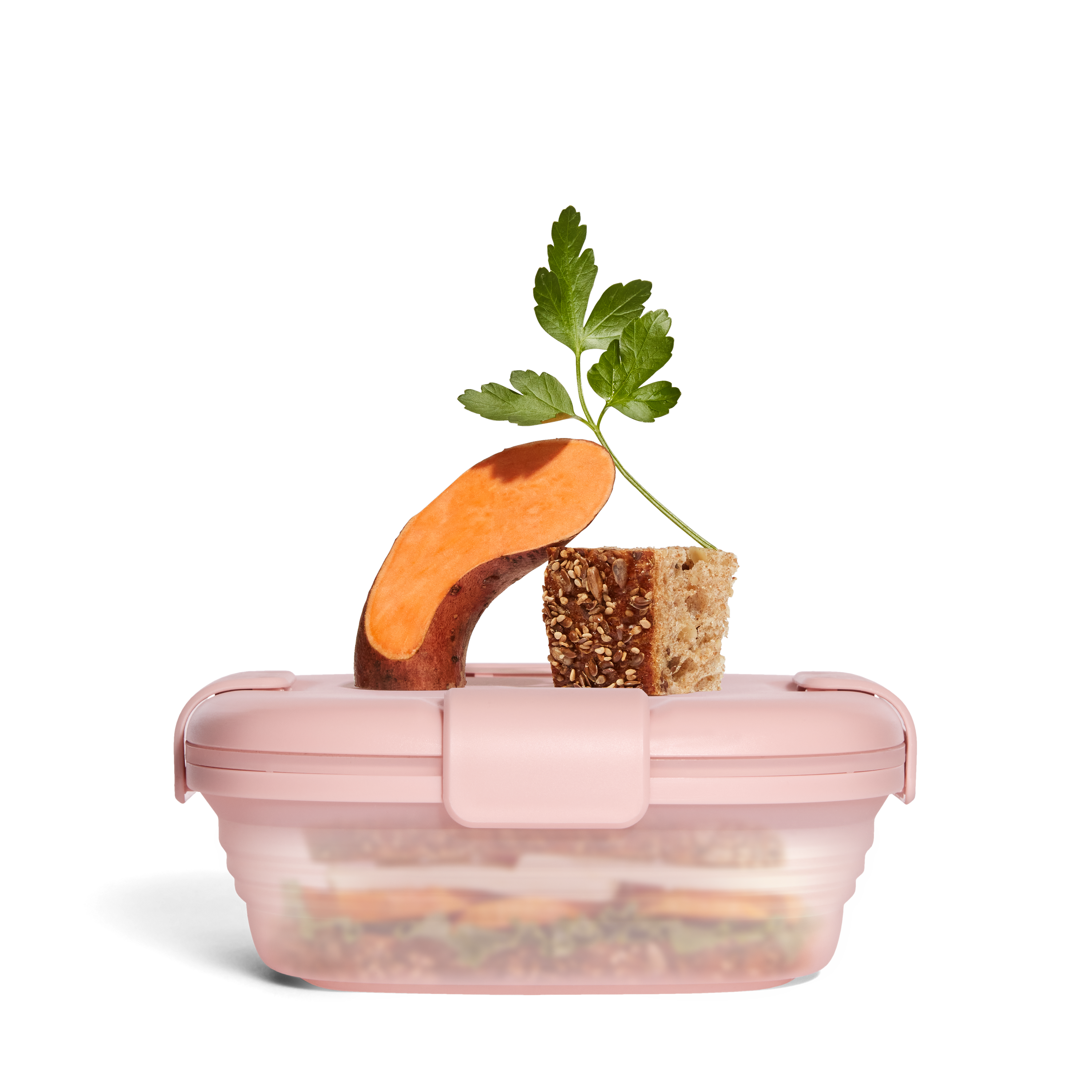 Stojo - Wholesale Lunch Bag/Box - 24oz Translucent Box - Collapsed Packaging8