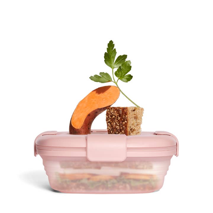 Stojo - Wholesale Lunch Bag/Box - 24oz Translucent Box - Collapsed Packaging8