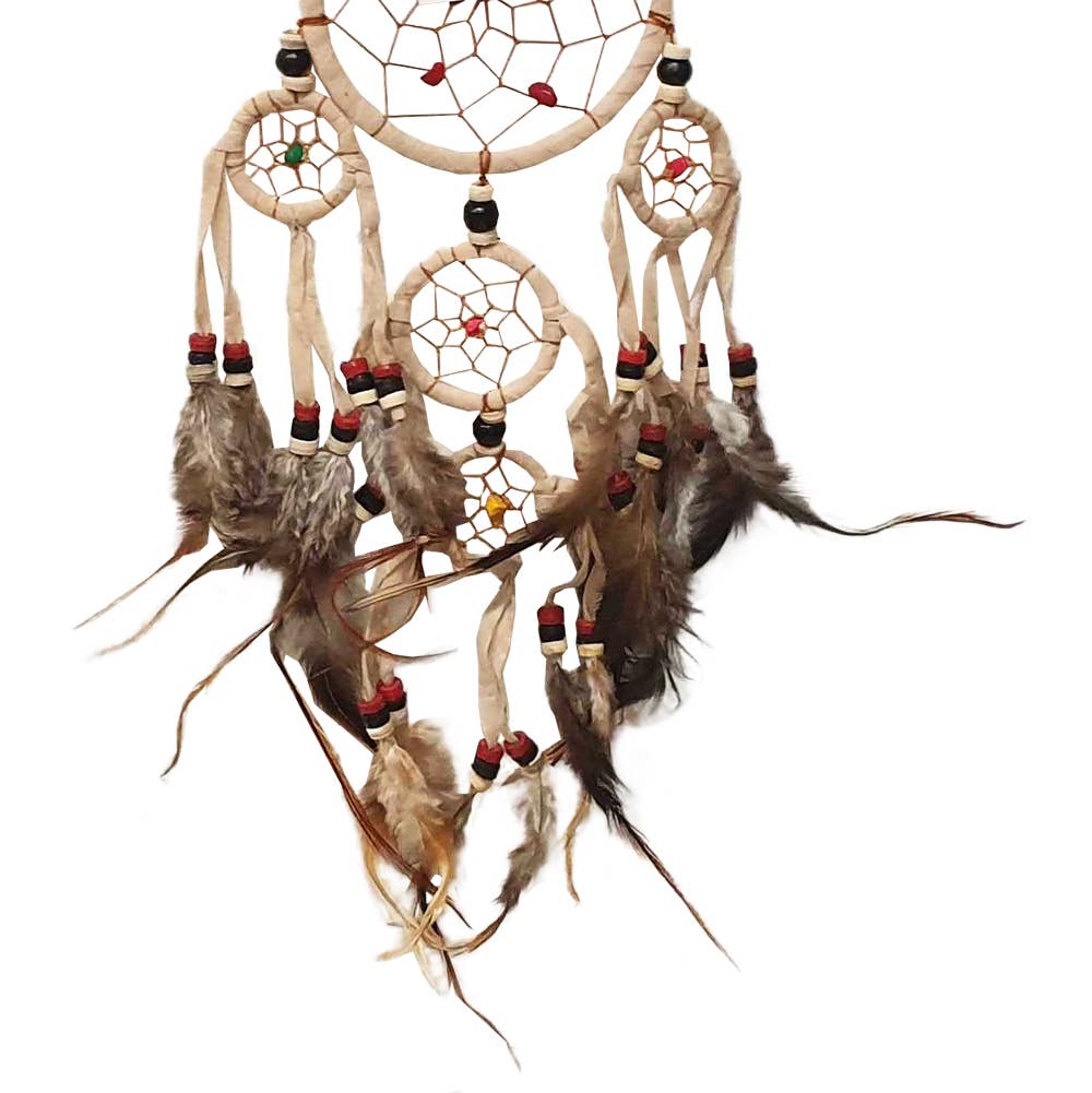 VIE - Wholesale Dream Catcher - Dream Catcher, 9cm Ring with 4 Smaller Rings4