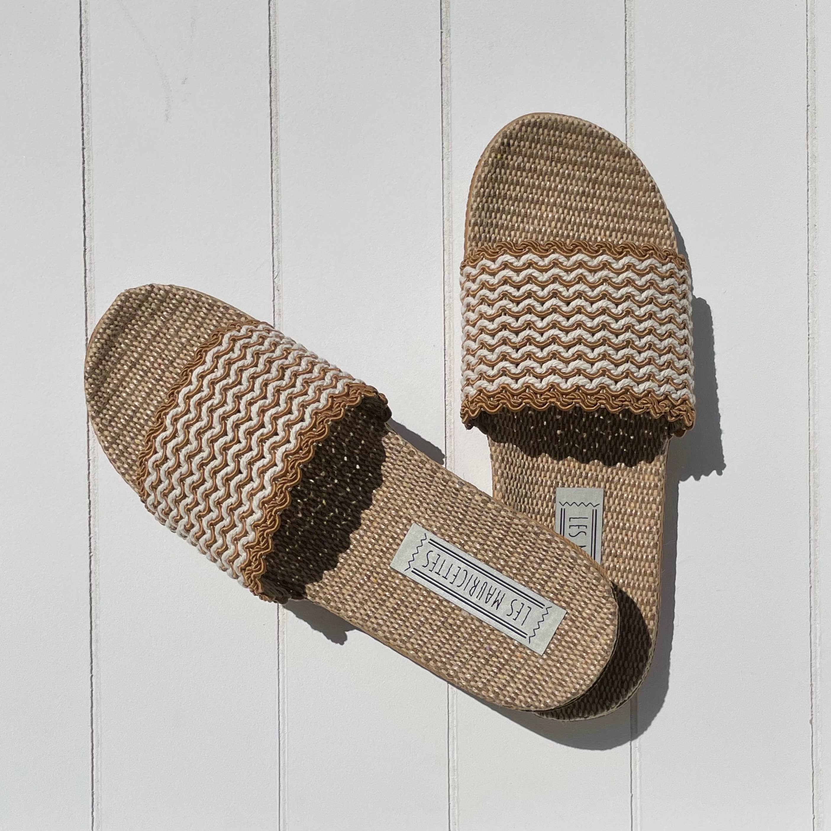 LES MAURICETTES - Vendita all'ingrosso Sandali - Donna - Ciabatte Mauricettes color senape di Annie1